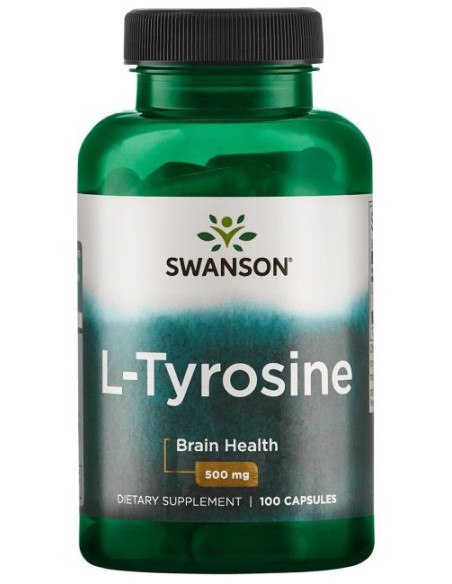 L-Tyrosine, 500mg - 100 caps | Swanson
