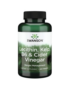 Lecithin, Kelp, B6 & Cider Vinegar - 240 tabs | Swanson