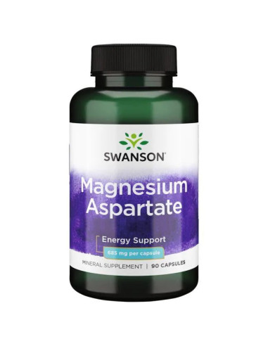 Magnesium Aspartate, 685mg - 90 caps | Swanson