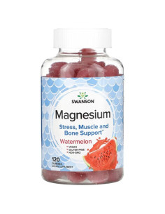 Magnesium Gummies, Watermelon - 120 gummies | Swanson