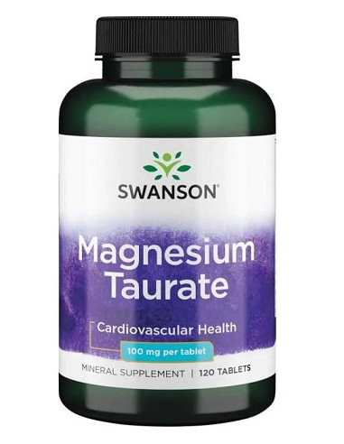 Magnesium Taurate, 100mg - 120 tabs | Swanson
