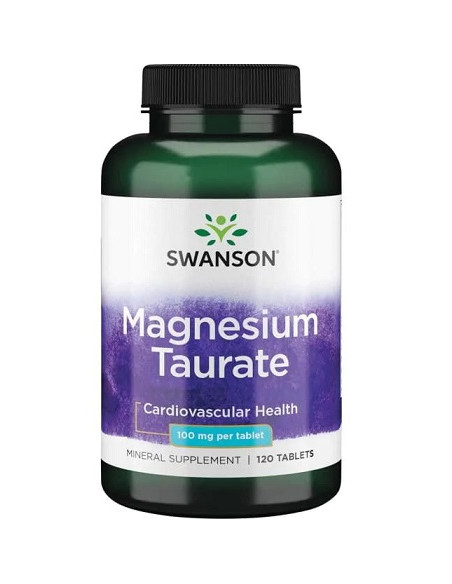 Magnesium Taurate, 100mg - 120 tablets | Swanson