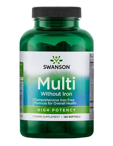 Multi Without Iron - 120 softgels | Swanson