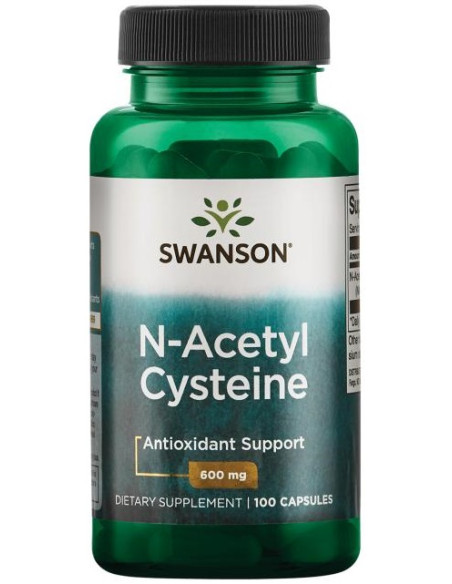 N-Acetyl Cysteine, 600mg - 100 caps | Swanson