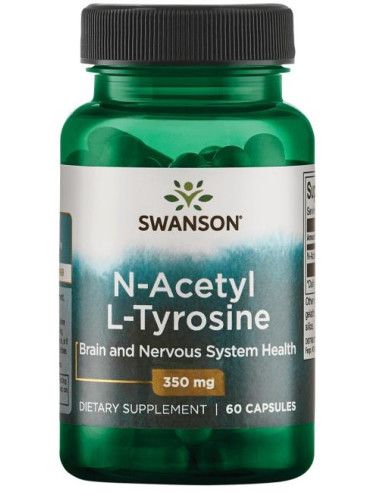 N-Acetyl L-Tyrosine, 350mg - 60 caps | Swanson