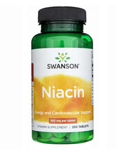 Niacin, 100mg - 250 tablets | Swanson