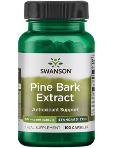 Pine Bark Extract, 50mg - 100 caps | Swanson