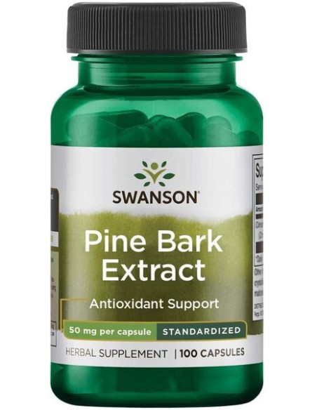 Pine Bark Extract, 50mg - 100 caps | Swanson