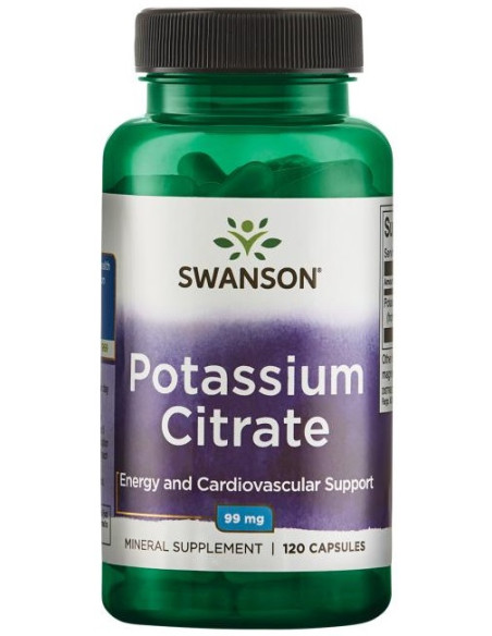 Potassium Citrate, 99mg - 120 caps | Swanson
