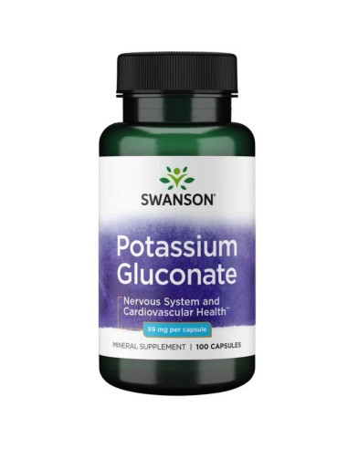 Potassium Gluconate, 99mg - 100 caps | Swanson