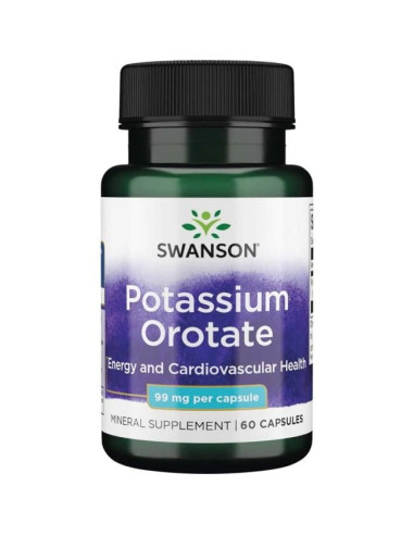 Potassium Orotate, 99mg - 60 caps | Swanson
