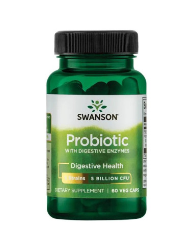 Probiotic with Digestive Enzymes - 60 vcaps |...