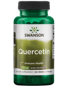 Quercetin, 475mg High Potency - 60 vcaps | Swanson
