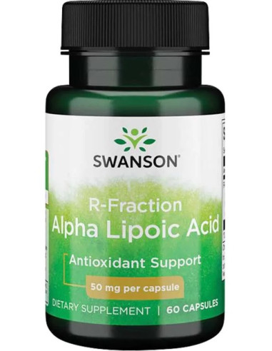 R-Fraction Alpha Lipoic Acid, 50mg - 60 caps |...