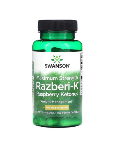 Razberi-K, 500mg Maximum Strength - 60 vcaps |...