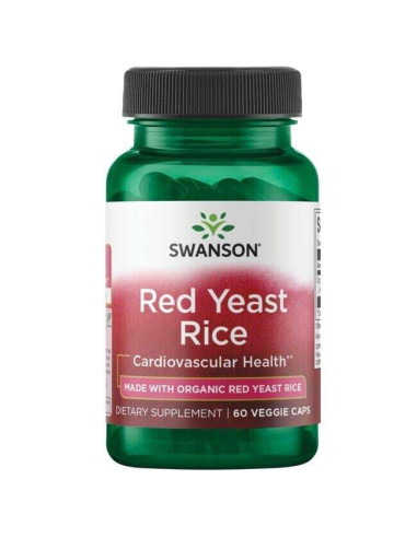 Red Yeast Rice, 600mg - 60 vcaps | Swanson