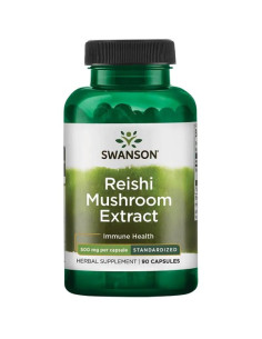 Reishi Mushroom Extract, 500mg - 90 caps | Swanson