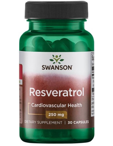 Resveratrol, 250mg - 30 caps | Swanson