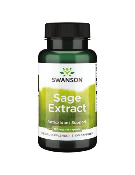 Sage Extract, 160mg - 100 caps | Swanson