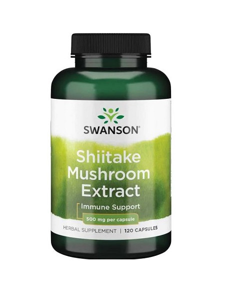 Shiitake Mushroom Extract, 500mg - 120 caps | Swanson