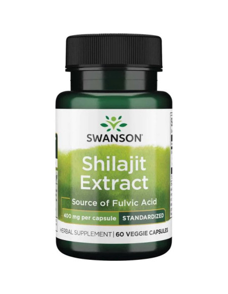Shilajit Extract, 400mg - 60 vcaps | Swanson