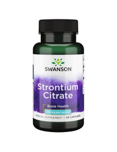Strontium Citrate, 340mg - 60 caps | Swanson