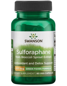 Sulforaphane from Broccoli Sprout Extract, 400mcg - 60...