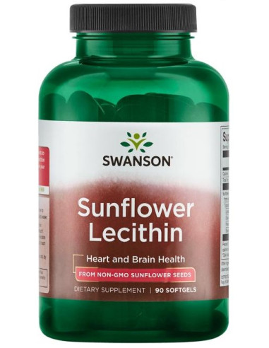 Sunflower Lecithin - 90 softgels | Swanson