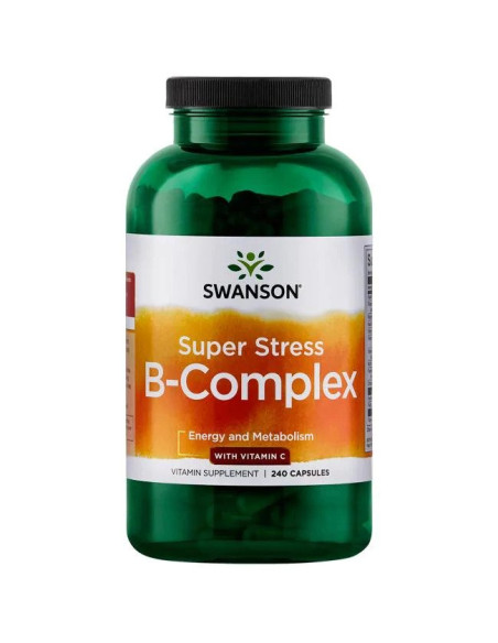 Super Stress B-Complex with Vitamin C - 240 caps | Swanson
