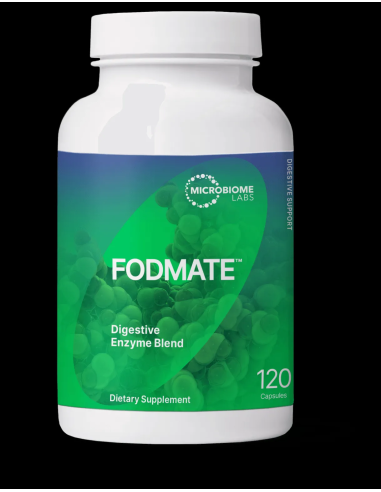 Fodmate - 120 capsules | Microbiome Labs