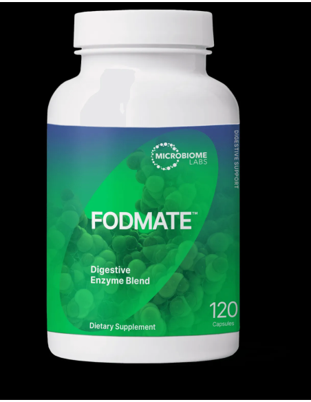 Fodmate - 120 capsules | Microbiome Labs