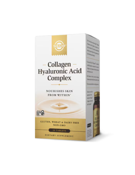 Collagen Hyaluronic Acid Complex - 30 Tablets | Solgar
