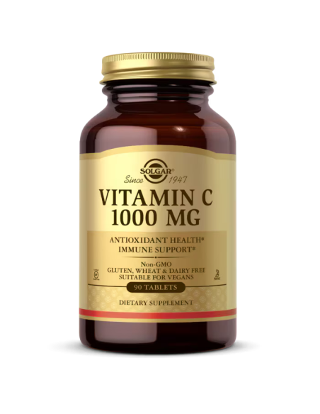 Solgar Vitamin C 1000 mg - 90 Tablets | Solgar