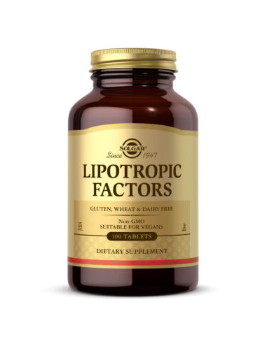 Lipotropic Factors - 100 Tablets | Solgar
