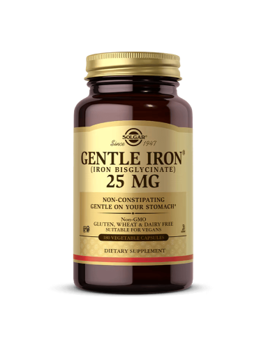 Gentle Iron® Vegetable - 90 Capsules | Solgar