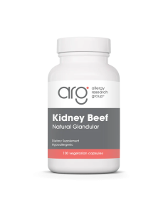 Kidney Beef Natural Glandular - 100 Capsules | Allergy...
