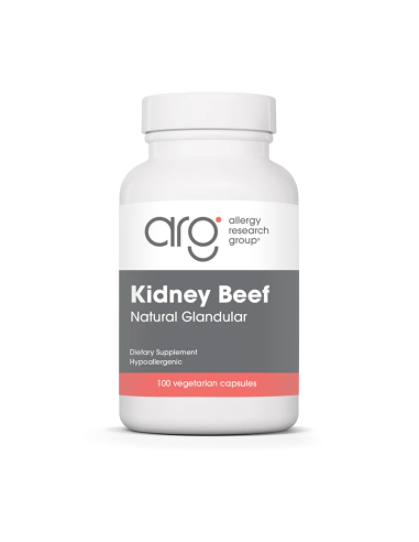 Kidney Beef Natural Glandular - 100 Capsules |...