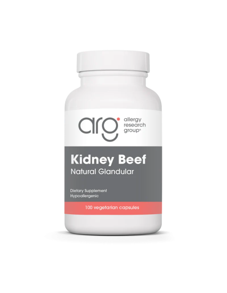 Kidney Beef Natural Glandular - 100 Capsules | Allergy Research Group
