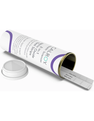 2-in-1 Nitric Oxide Test Strips - 50 Strips |...