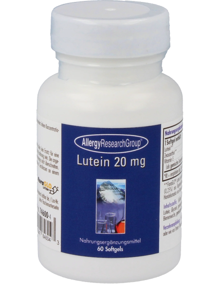 Lutein 20 mg - 60 Ssoftgels| Allergy Research Group