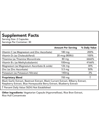 Vascanox HP - 60 Capsules | Calroy Health Sciences