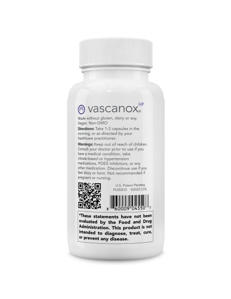Vascanox HP - 60 Capsules | Calroy Health Sciences