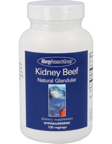 Kidney Beef Natural Glandular - 100 Capsules |...