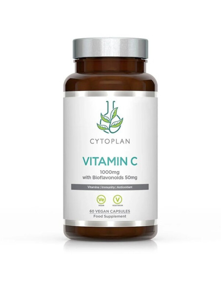 Vitamin C with Bioflavonoids - 60 vcaps | Cytoplan