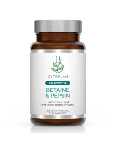 Betaine & Pepsin - 60 vcaps | Cytoplan