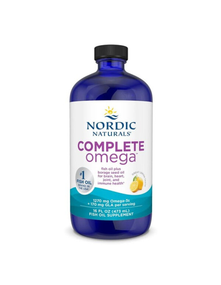 Complete Omega, 1270mg Lemon - 473 ml. | Nordic Naturals