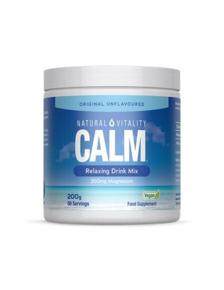 Calm Relaxing Drink Mix, Original Unflavoured - 200g | Natural Vitality
