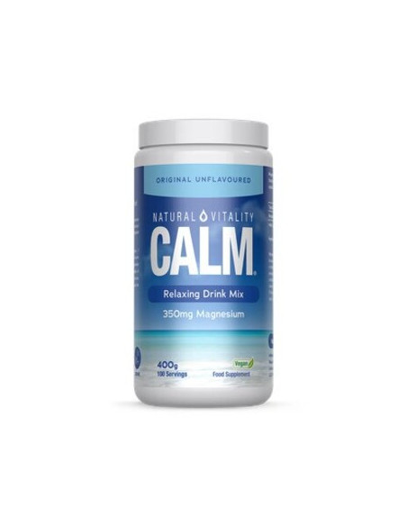 Calm Relaxing Drink Mix, Original Unflavoured - 400g | Natural Vitality