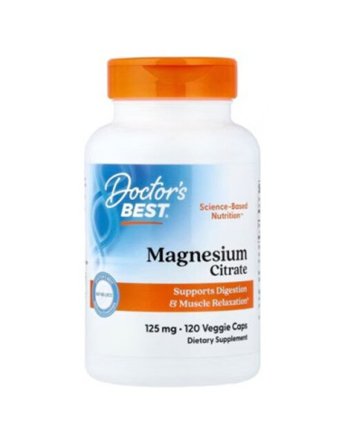 Magnesium Citrate, 125mg - 120 vcaps | Doctor's...