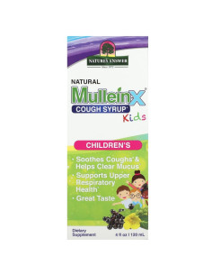 Natural Mullein-X Cough Syrup Kids - 120 ml. | Nature's...